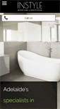 Mobile Screenshot of instylebathroomssa.com.au